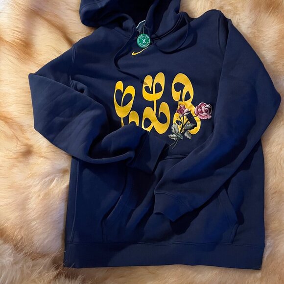 Nike CLB ovo Hoody Sz Medium Navy blue StockX - Picture 2 of 9